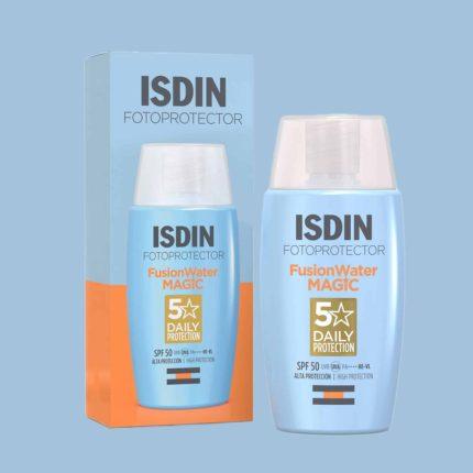 ضدآفتاب ایزدین Fusion Water Magic SPF50 سبک و نامرئی